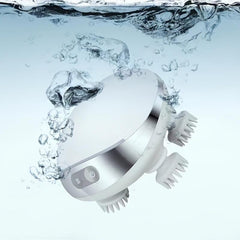 Portable Scalp Massager with 4 Massage Heads for Stress Release