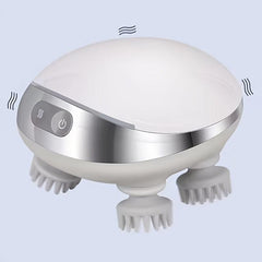 Portable Scalp Massager with 4 Massage Heads for Stress Release