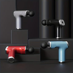Deep Tissue Massage Gun Percussion Back Massager 6 Speed Level 4 Heads