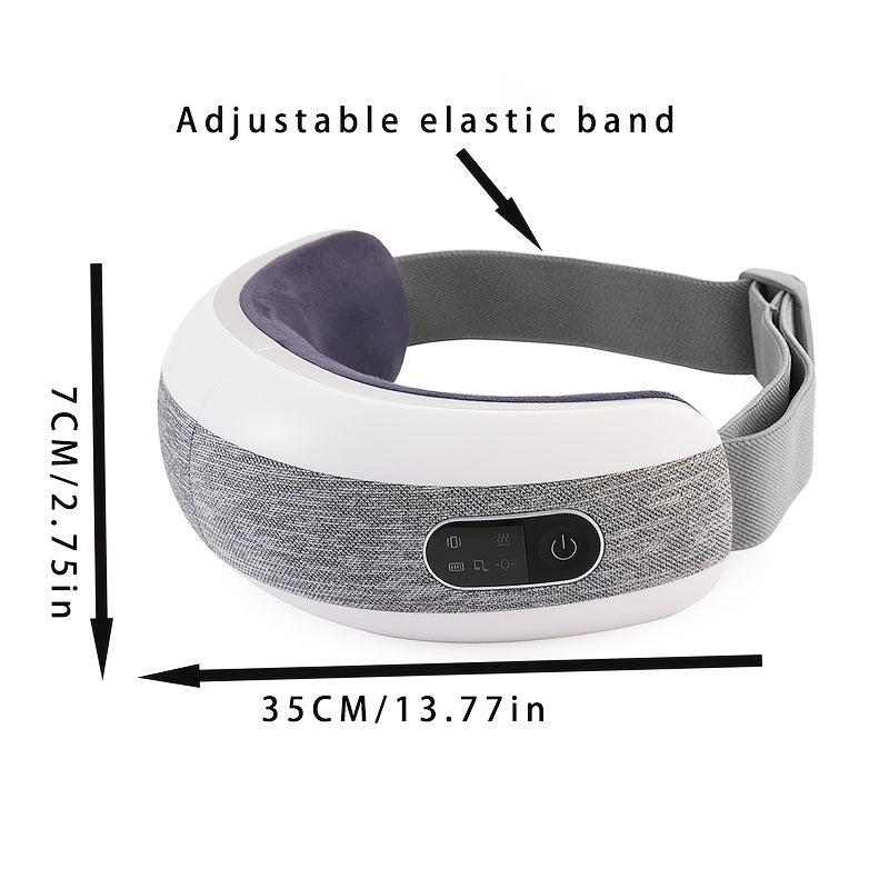 Heated Eye Massager Music Heat Migraines Reduce Strain