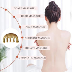 Sandalwood Hair Comb Wide Tooth Massage Wooden Comb