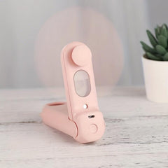 Portable Water Misting Fan System Handheld Small Fan Gift
