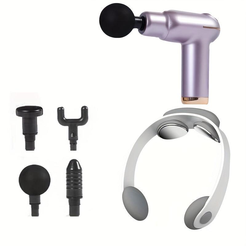 Fascia Gun Cervical Massage Set Muscle Relaxation Health Gift
