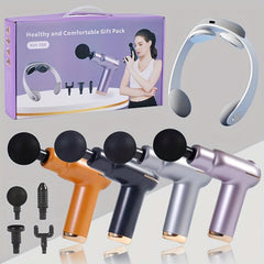 Fascia Gun Cervical Massage Set Muscle Relaxation Health Gift