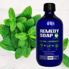Organic Tea Tree Body Wash Soothes Itchy Skin, Nourishes & Heals