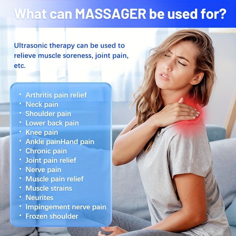 Foot Massager Mat 19 Intensities 8 Massage Modes USB Charging Gift