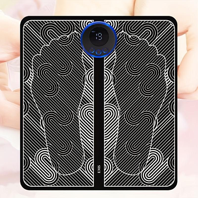 Foot Massager Mat 19 Intensities 8 Massage Modes USB Charging Gift