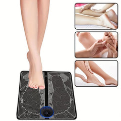 Foot Massager Mat 19 Intensities 8 Massage Modes USB Charging Gift