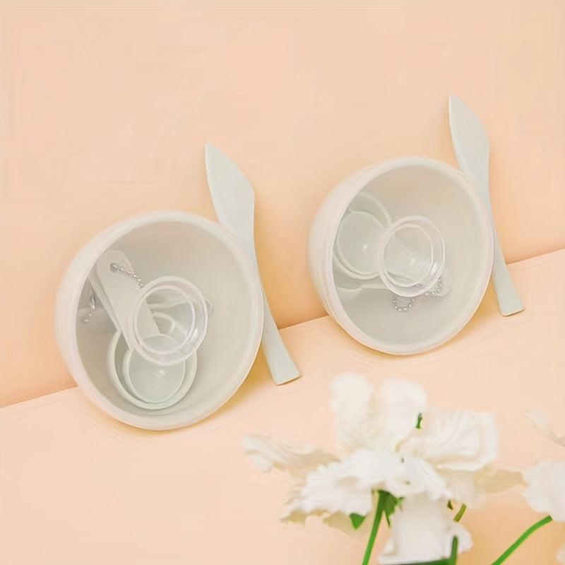 DIY Face Mask Mixing Bowl Set with Spatula and Gauges