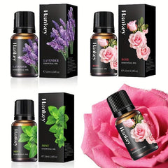 Rose Lavender Mint Essential Oil for Skin and Massage
