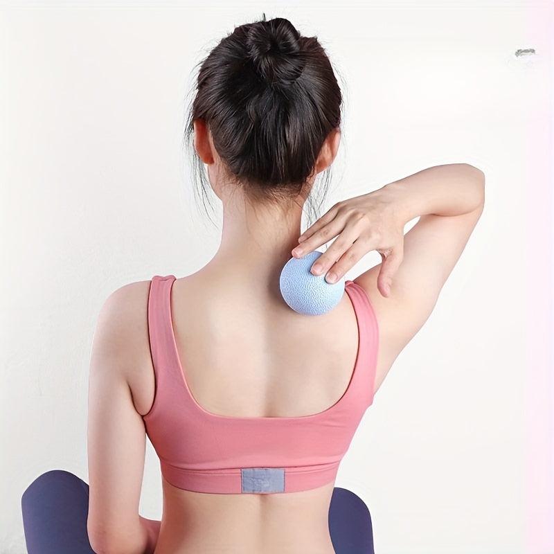 2 Pcs Yoga Fascial Massage Ball Relax Muscles Solid Massage Ball