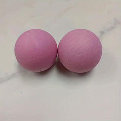 2 Pcs Yoga Fascial Massage Ball Relax Muscles Solid Massage Ball