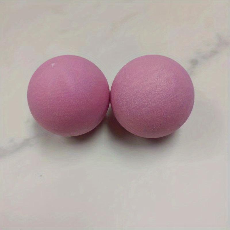 2 Pcs Yoga Fascial Massage Ball Relax Muscles Solid Massage Ball