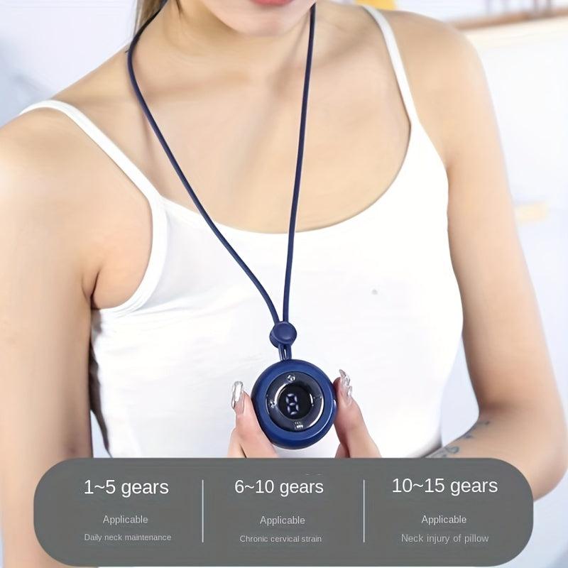 Intelligent Neck Massager 15 Gear Adjustable Strength Massage Deep Tissue
