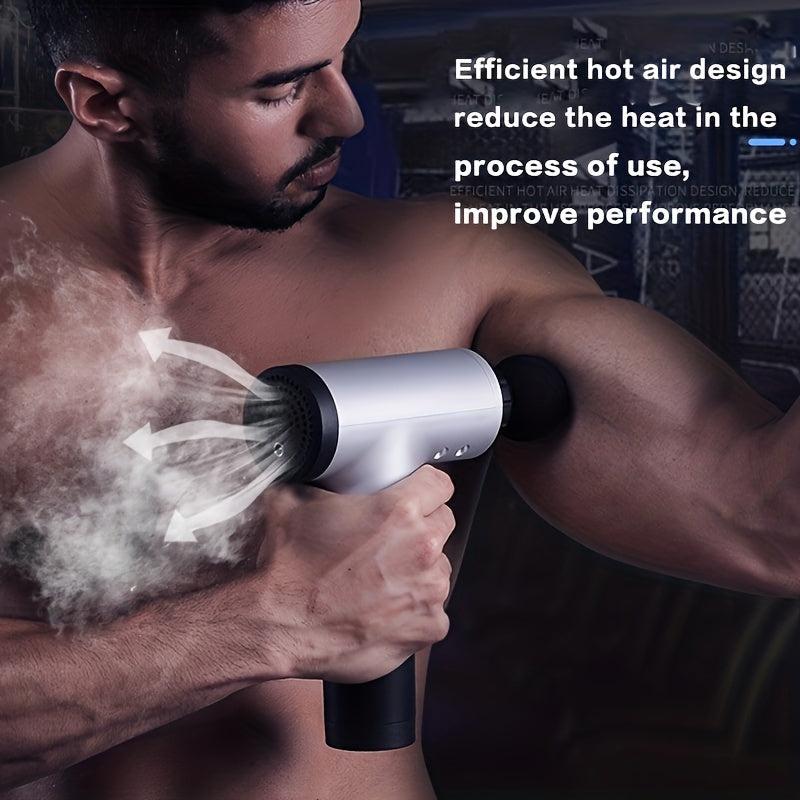Deep Tissue Massage Gun for Muscle Relaxation & Pain Relief - Gym