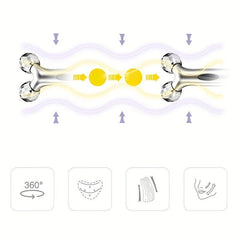 3D Roller Massager Facial Beauty Device Dark Circle Eye Bags