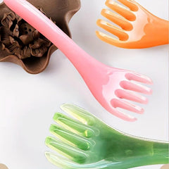 Head Massage Comb Wide Tooth Comb Resin Nose Scraper Neck Comb