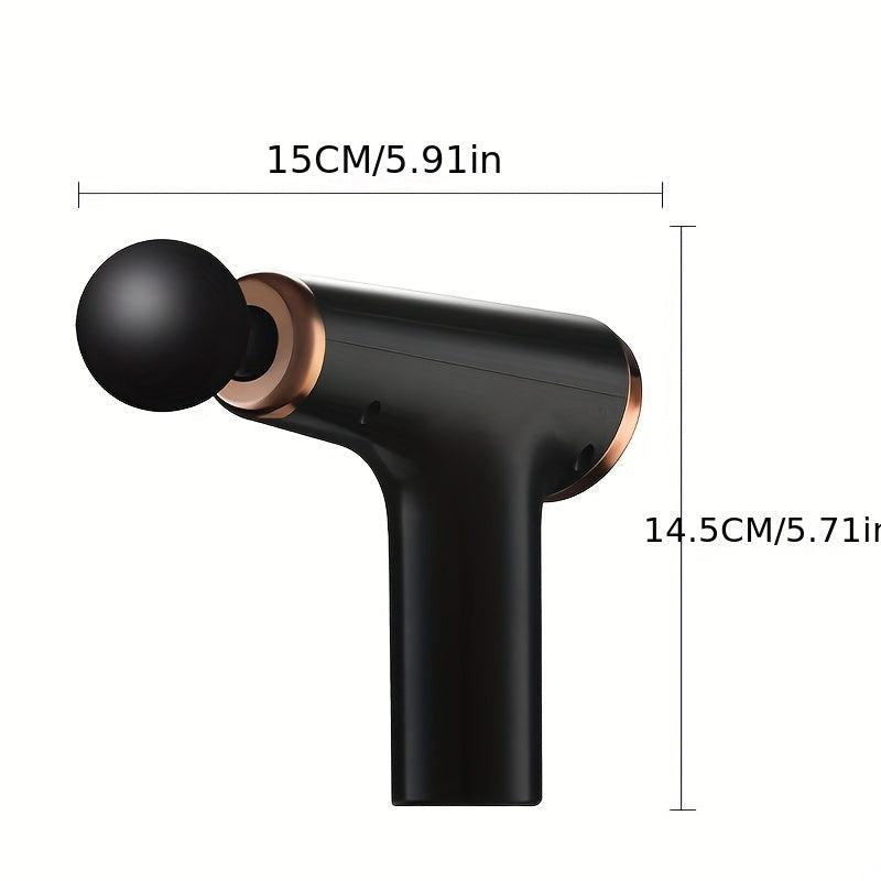 Mini Massage Gun Percussion Massager For Muscle Relaxation And Back Pain Relief