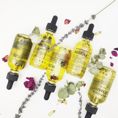 Natural Essential Oil with Dropper 60ml for Skin and Hair Care