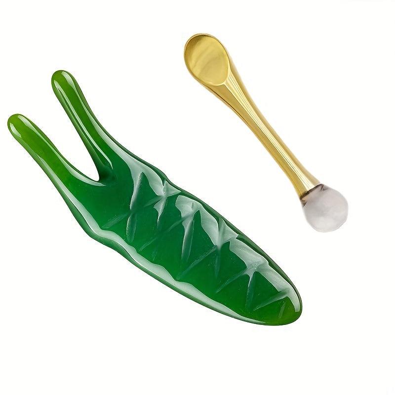 2pcs Nose Massager & Eye Cream Applicator Beauty Kit