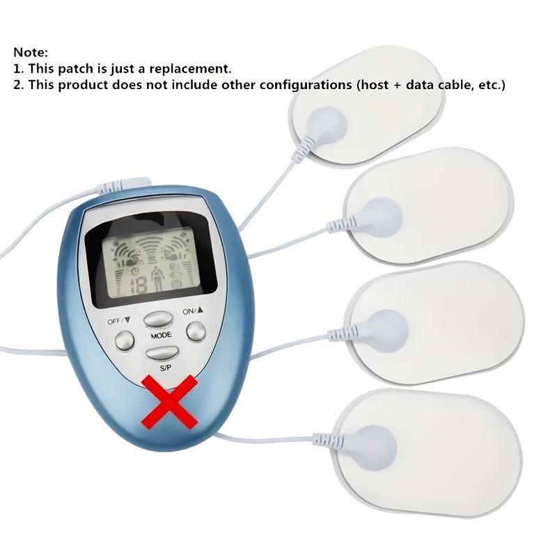 2 Pairs TENS Unit Replacement Pads Self Adhesive Electrode Patch