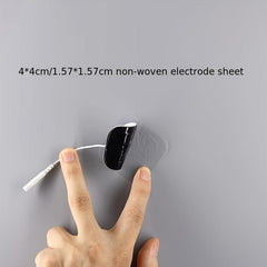 4 Latex Electrodes w/ Self Adhesive Pads for Muscle Stimulator