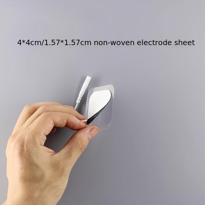 4 Latex Electrodes w/ Self Adhesive Pads for Muscle Stimulator