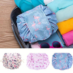 Stylish Drawstring Toiletry Bag for Cosmetics & Makeup