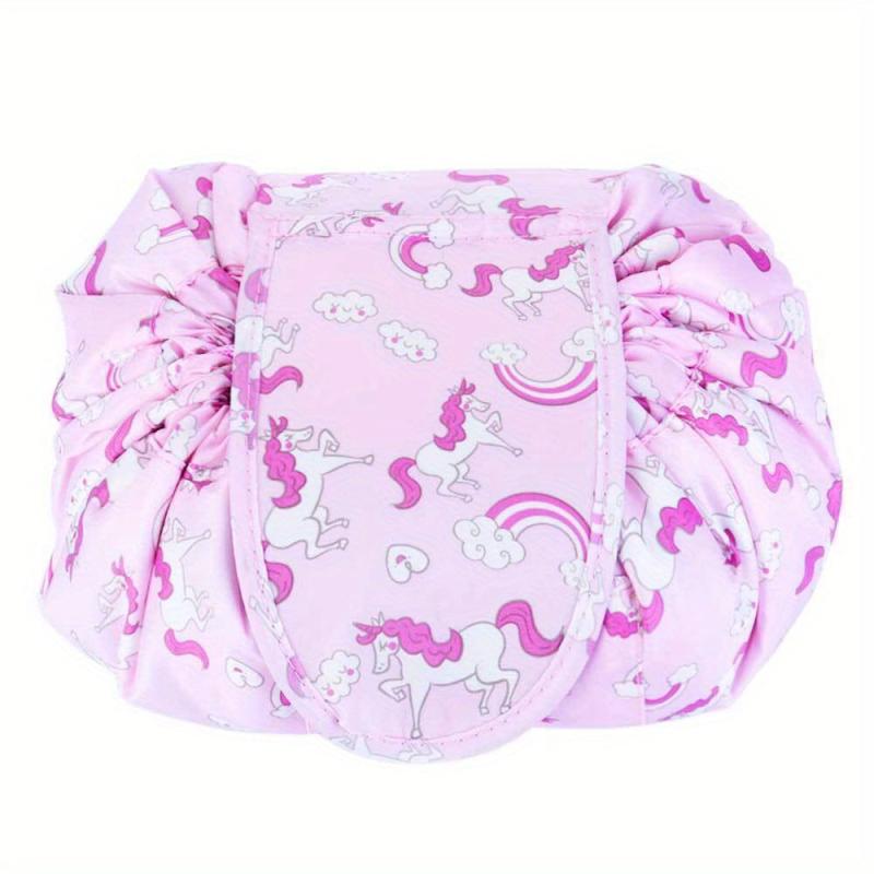 Stylish Drawstring Toiletry Bag for Cosmetics & Makeup