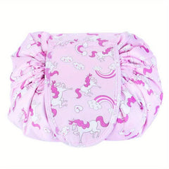 Stylish Drawstring Toiletry Bag for Cosmetics & Makeup
