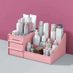 Large Capacity Cosmetic Storage Box Adjustable Jewelry Drawers