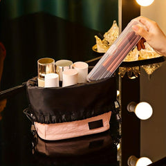 Clear Makeup Brush Organizer Cosmetic Box Travel Holder