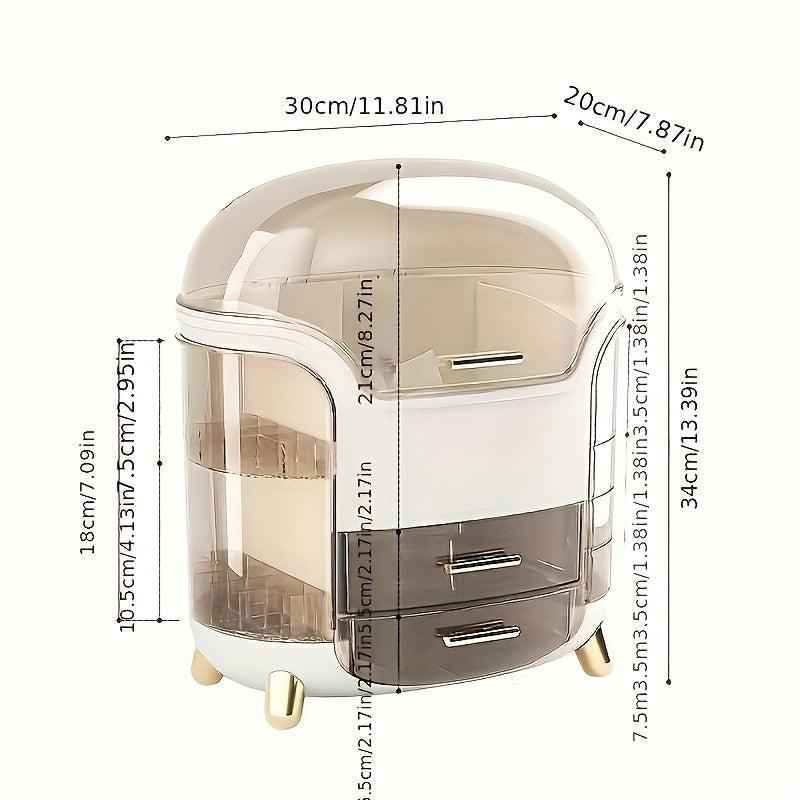 Large Capacity Makeup Organizer with Drawers