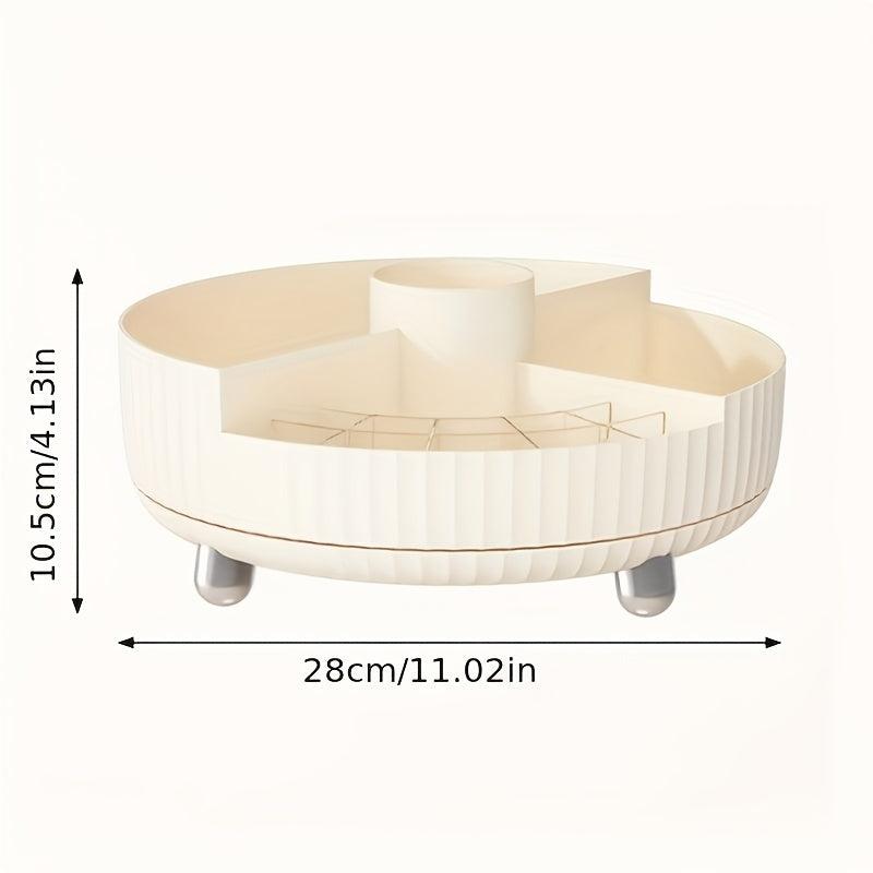 360u00b0 Rotating Makeup & Perfume Organizer for Bathroom & Dresser