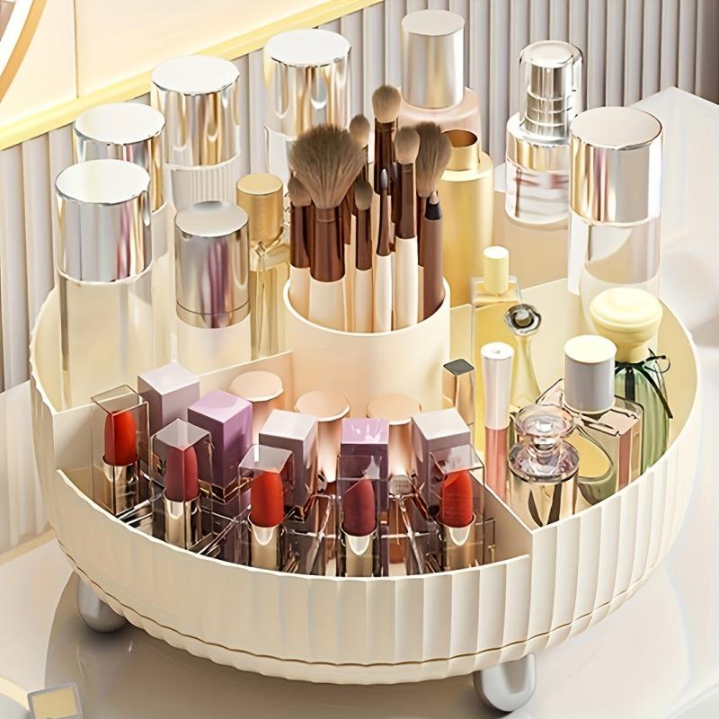 360u00b0 Rotating Makeup & Perfume Organizer for Bathroom & Dresser
