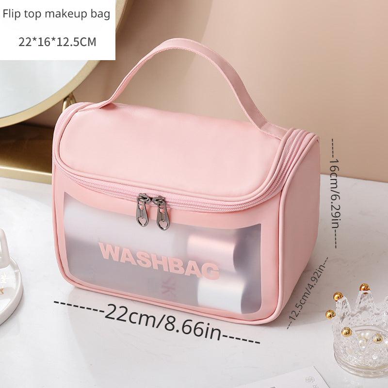 Waterproof Toiletry Bag for Women - Travel Makeup Organizer