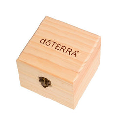 Wooden Essential Oil Box 16pcs 10ml Bottles Empty Roll On Bottle Holder