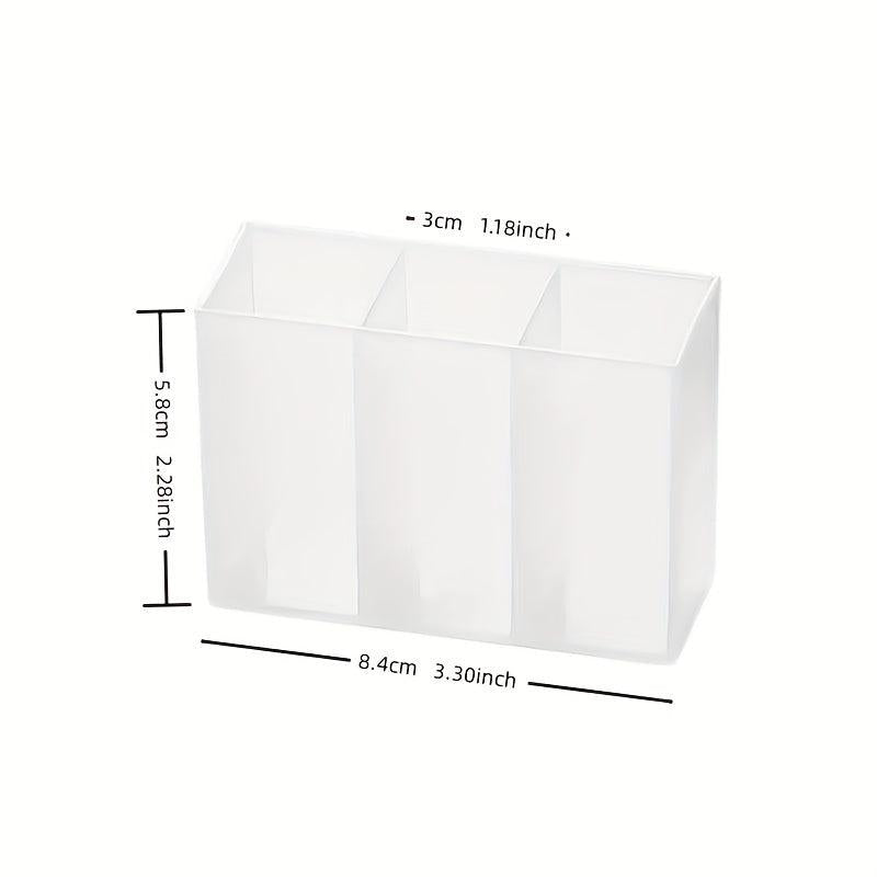Wall Mount Storage Box Makeup Organizer 9 Compartment