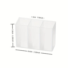Wall Mount Storage Box Makeup Organizer 9 Compartment