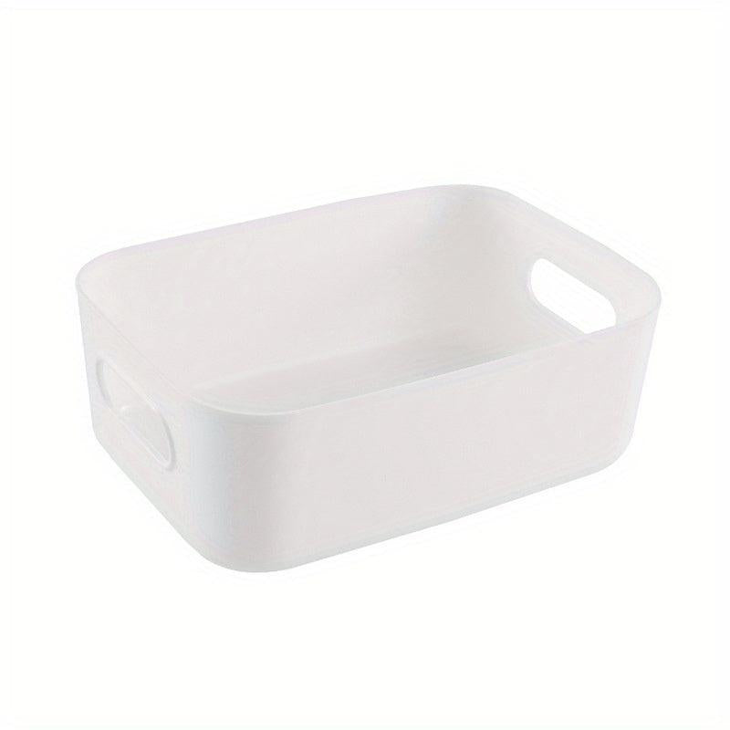 Plastic Storage Basket Minimalist Home Desktop Bathroom Supplies Box