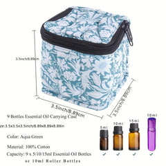 Essential Carrying Case for Nail Polish - Holds 9 Bottles