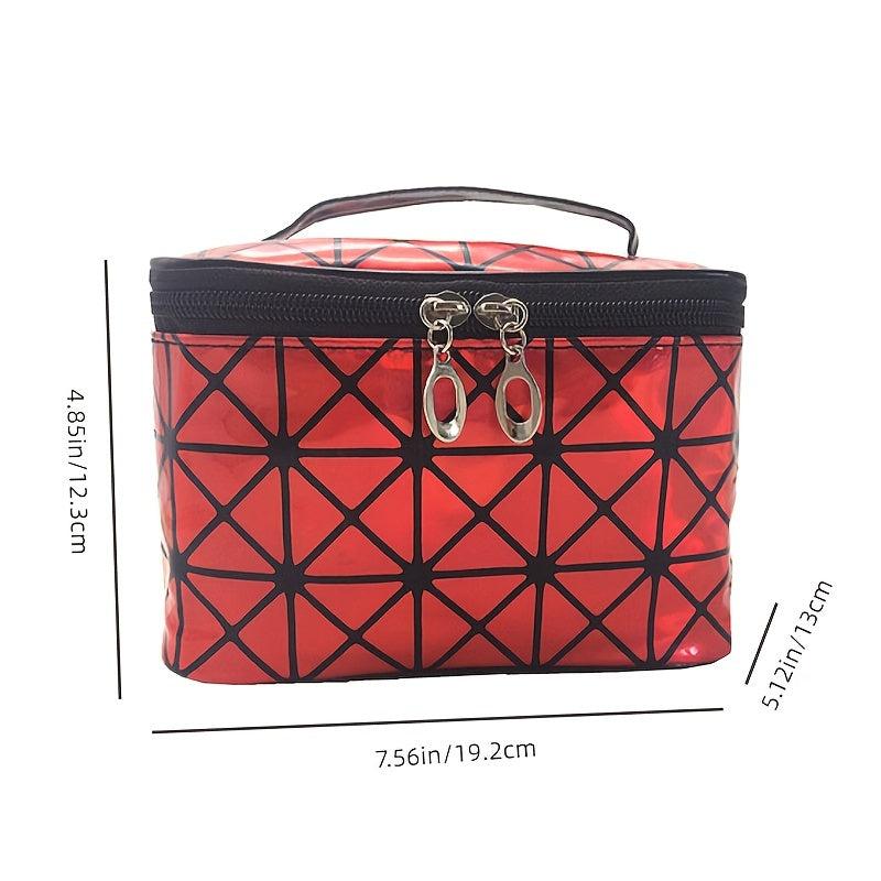 3D Laser Makeup Bag Waterproof Travel Toiletry Bag