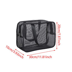 Shower Caddy Bag Organizer Portable Mesh Shower Tote Caddy Quick Dry