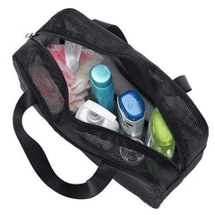 Shower Caddy Bag Organizer Portable Mesh Shower Tote Caddy Quick Dry