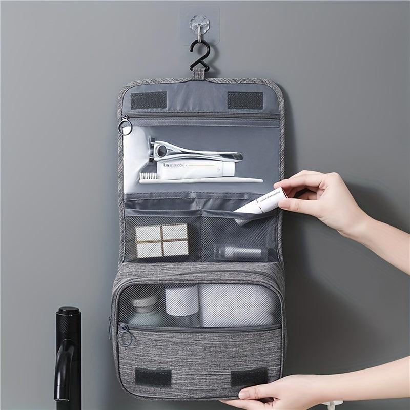 Large Hanging Toiletry Bag Waterproof Travel Organizer with Hook