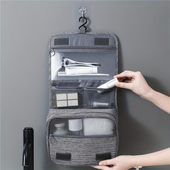 Large Hanging Toiletry Bag Waterproof Travel Organizer with Hook