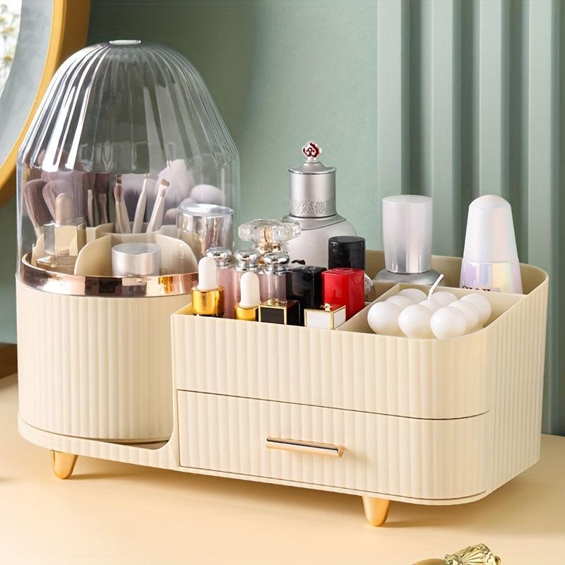 360 Rotating Makeup Organizer Skincare Storage