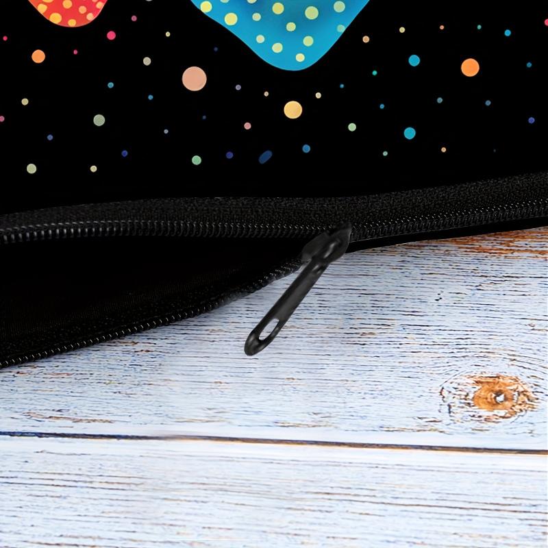 Boho Mushroom Decor Makeup Bag Zipper Pouch Travel Toiletry