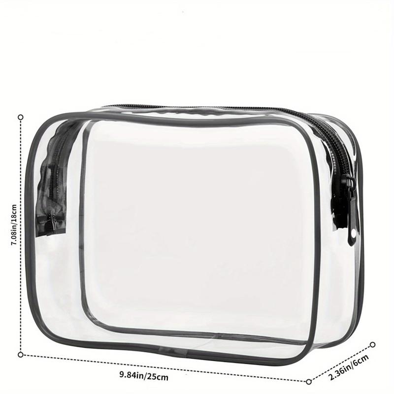 Waterproof Transparent PVC Outdoor Cosmetic Bag for Travel