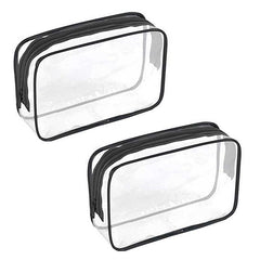 Portable Travel Makeup Bag Zipper Waterproof Cosmetic Organizer Case
